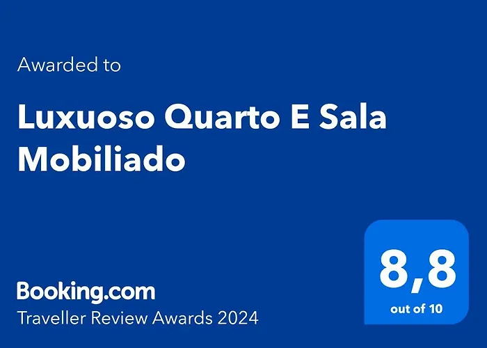 Luxuoso Quarto E Sala Mobiliado